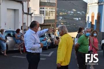 Lomo Magullo inició este sábado los cultos en honor de la Virgen de Las Nieves (Foto Francisco Javier Santana/TA)
